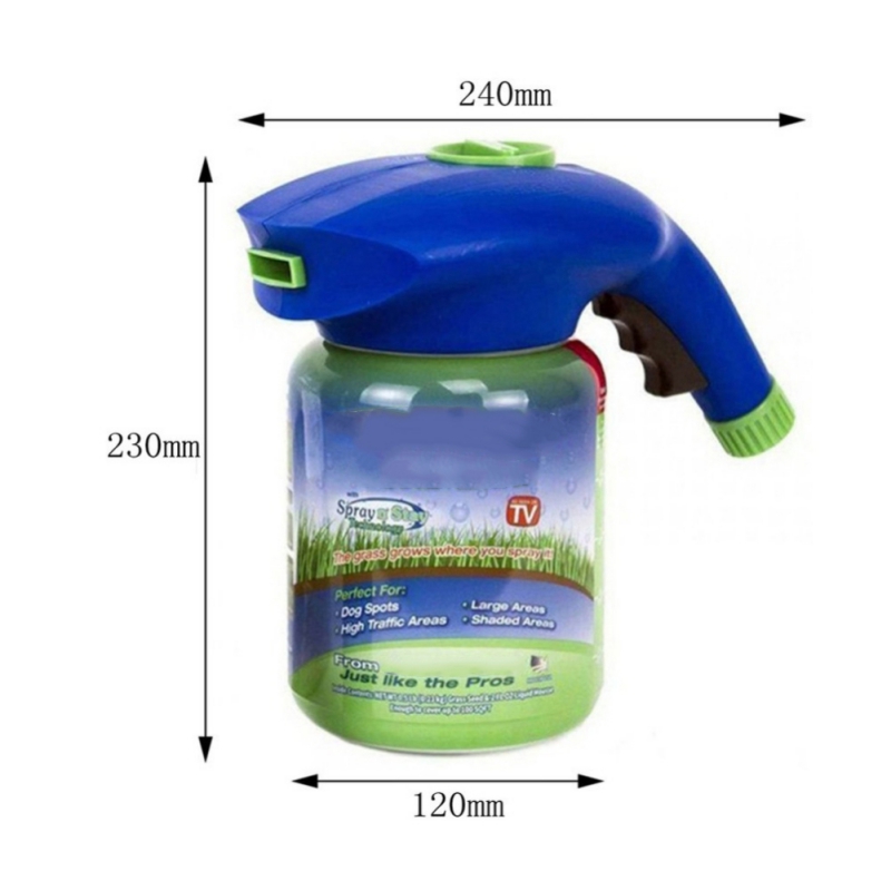 Hydro Mousse Household Seeding Liquid Sprayer Lawn Grass